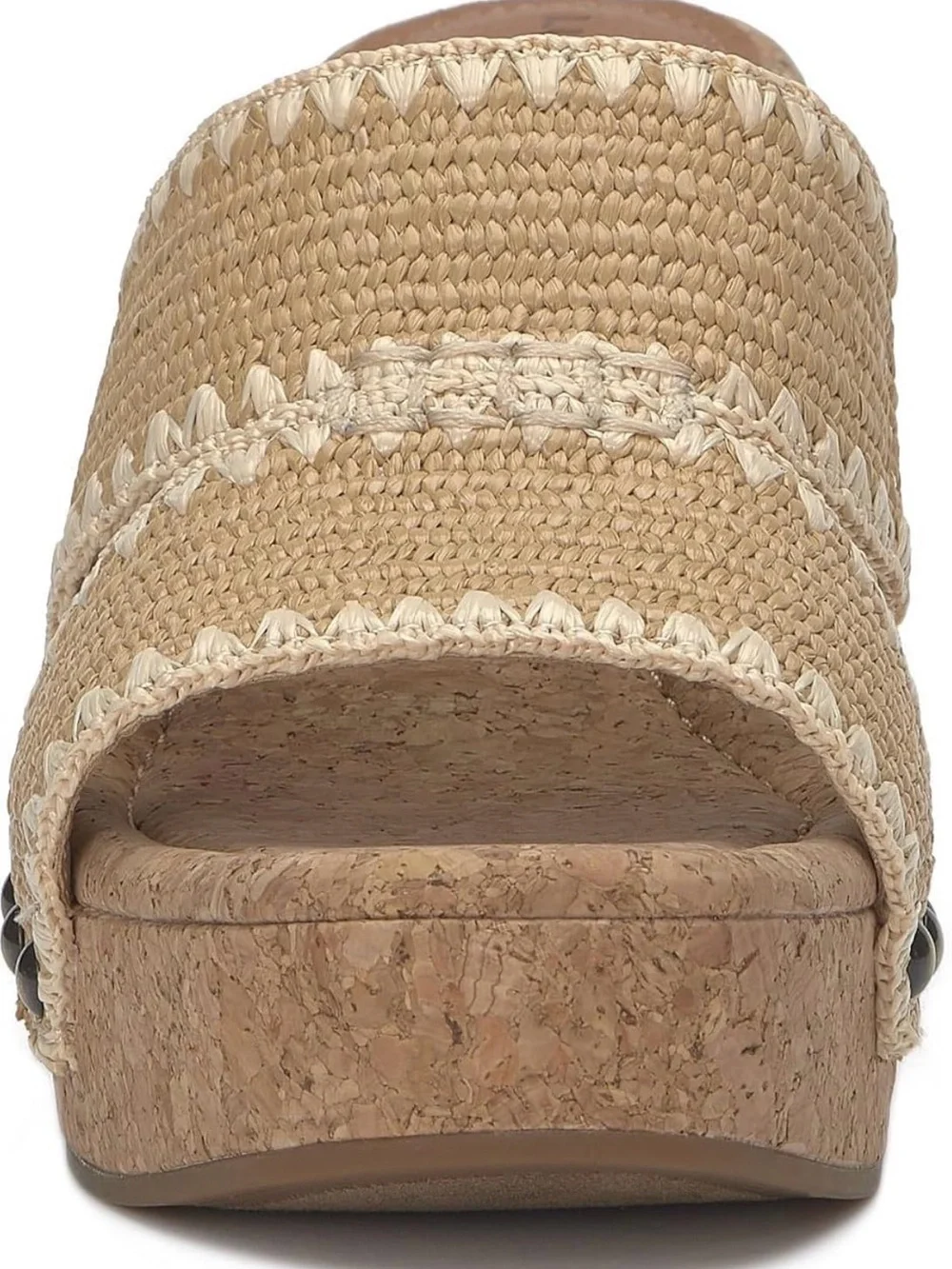 Lucky brand cork Wedge Slide Sandal - Natural size 11.